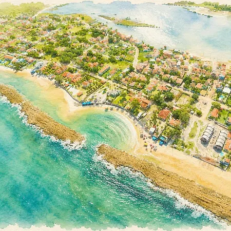Vila Completa Com Piscina na Praia de Serrambi - Ideal Para Famílias e Grupos-3